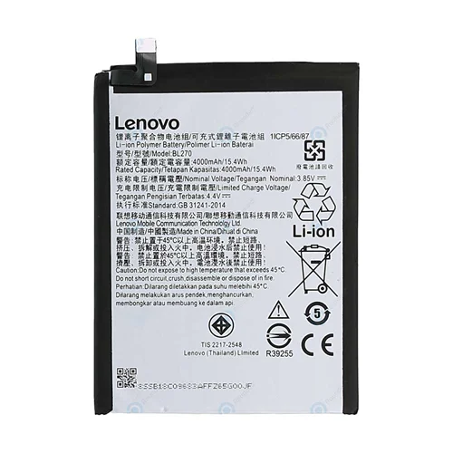 باتری اصلی گوشی لنوو Lenovo K6 Note