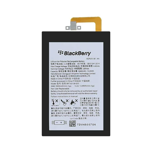باتری اصلی گوشی بلک بری BlackBerry Key 1